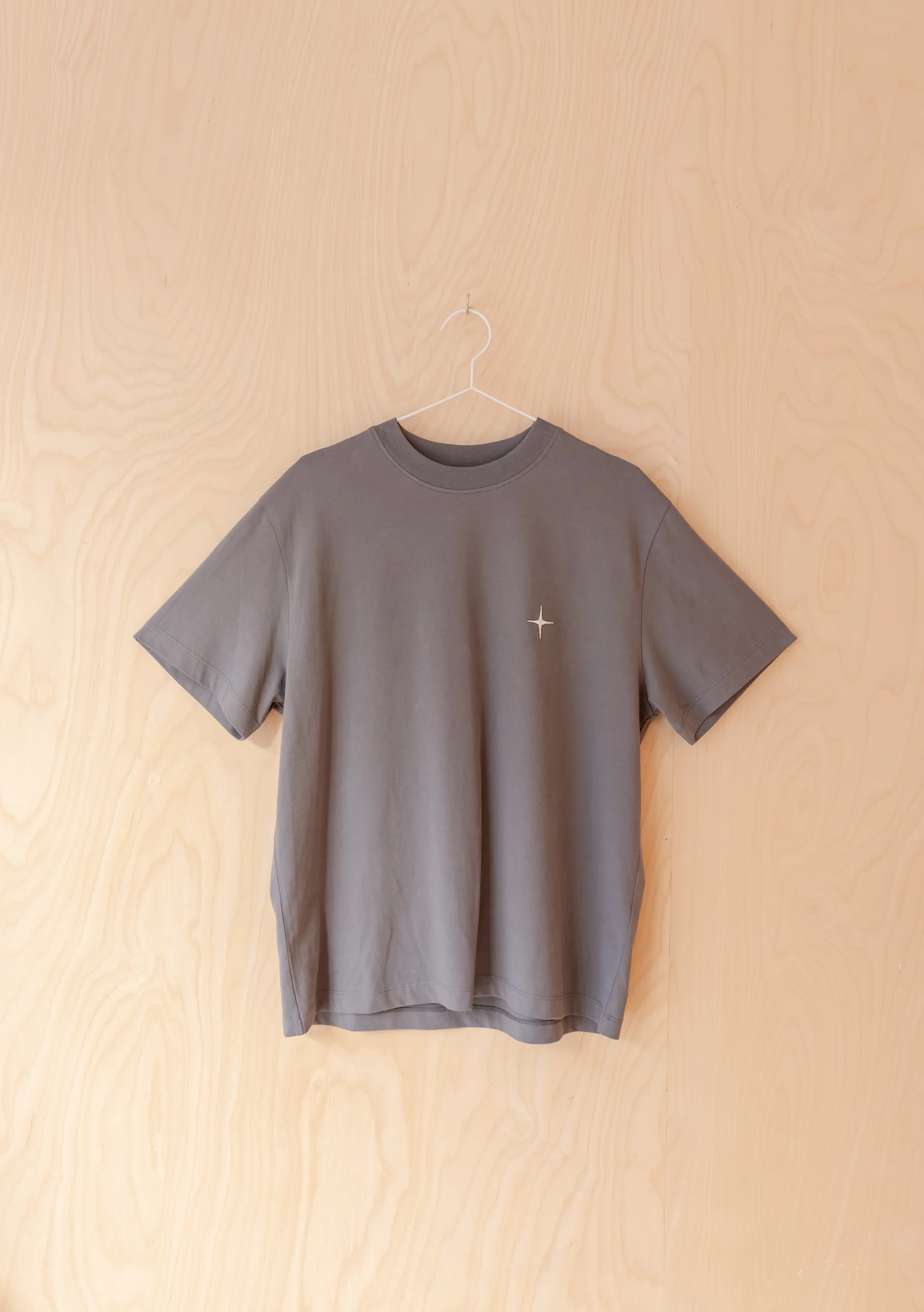 Cotton T-Shirt in Charcoal Dice - Image 2