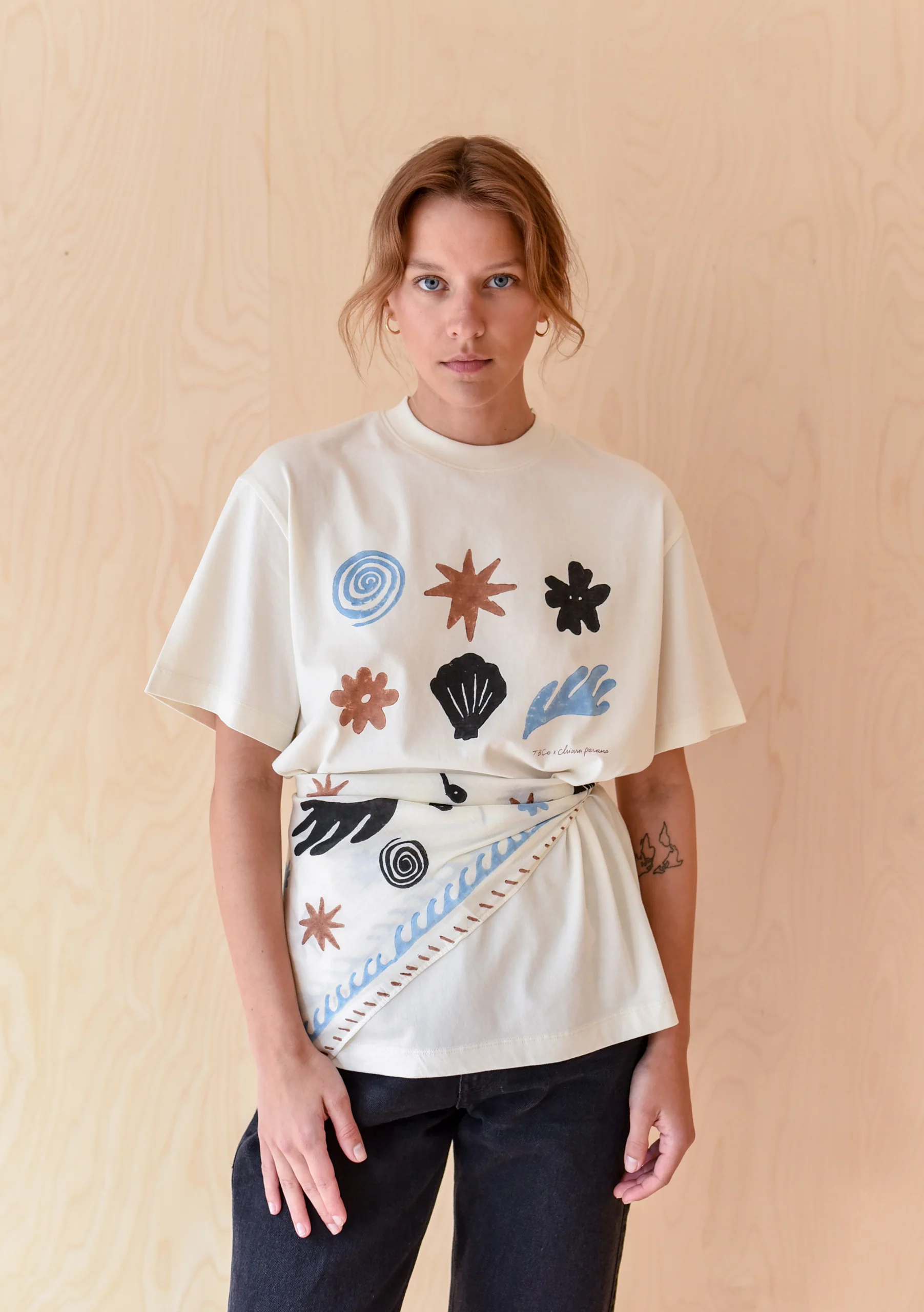 The Artist Series TBCo x Chiara Perano Cotton Scarf - Image 8