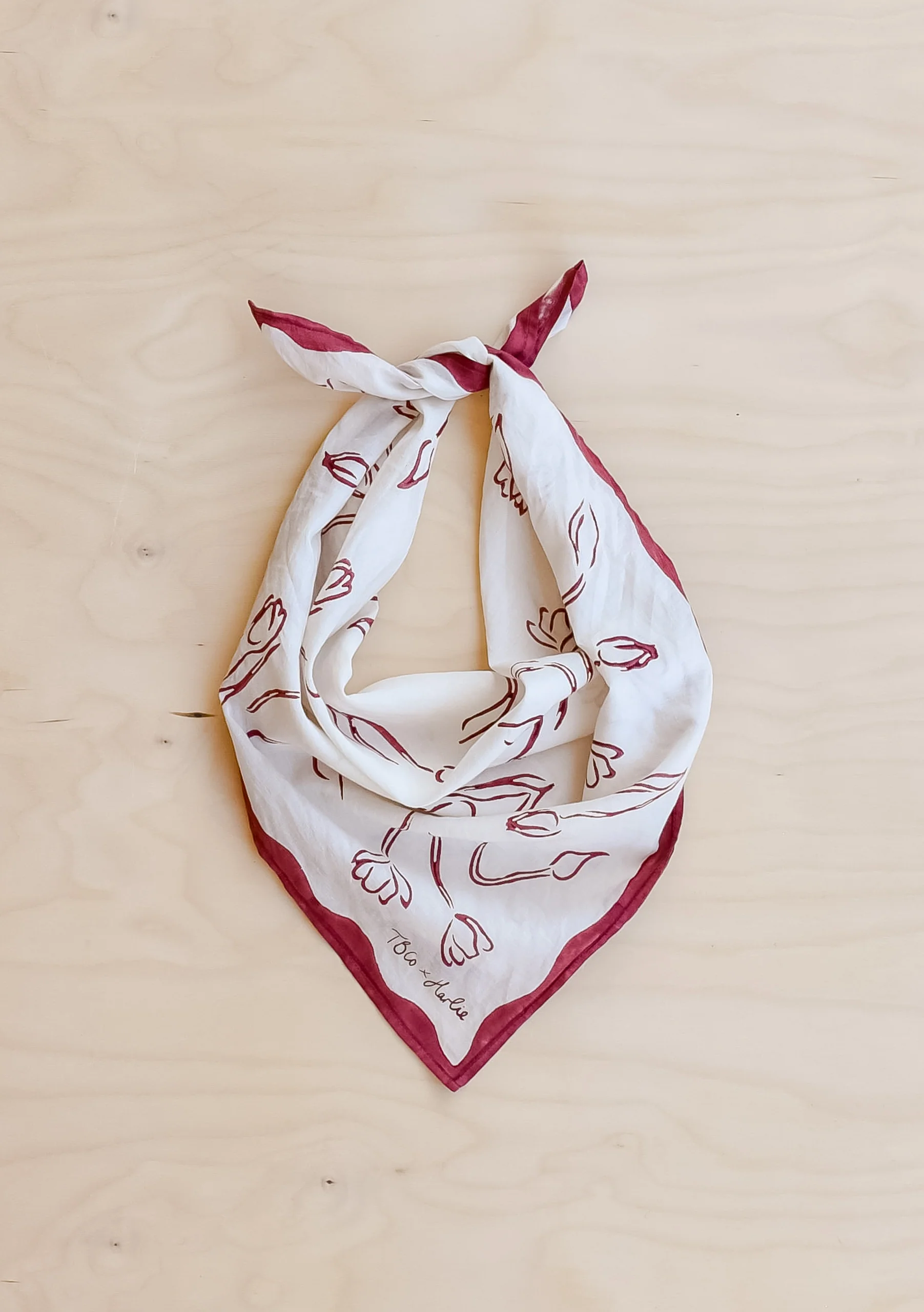 The Artist Series TBCo x Harlie Briggs Cotton Scarf - Image 6