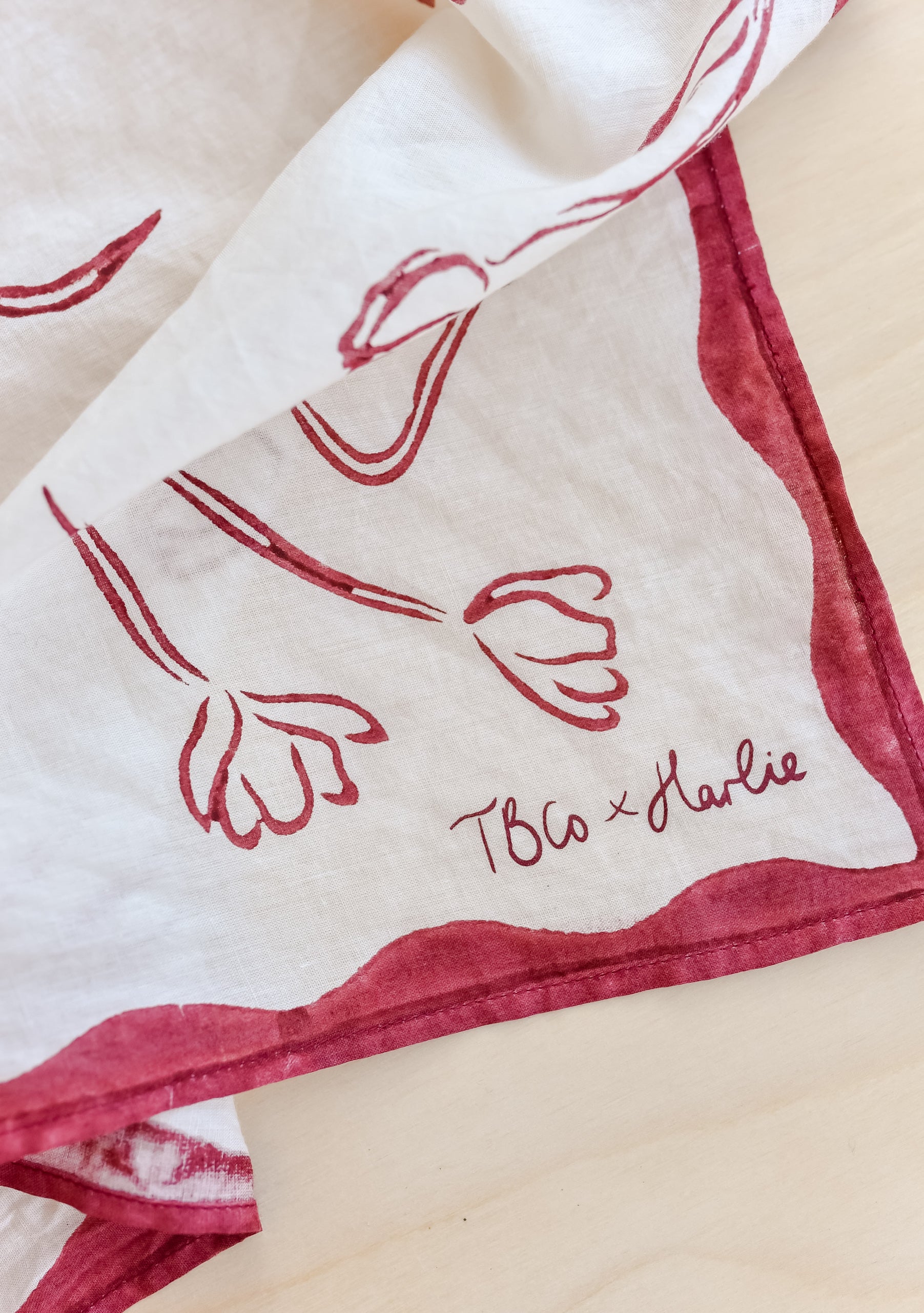 The Artist Series TBCo x Harlie Briggs Cotton Scarf - Image 7